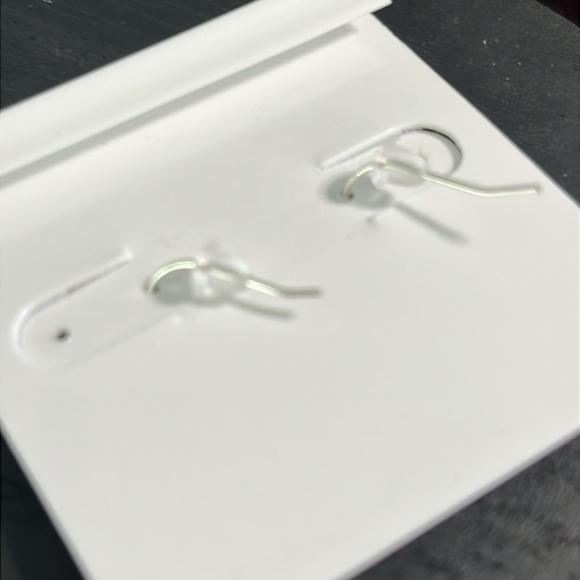 Lapis sterling silver dangle earrings - Picture 3 of 4